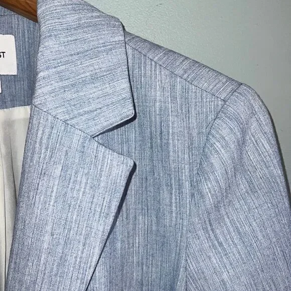 Nine West Women’s M blue Blazer & Shorts Business Set NEW - Picture 11 of 14